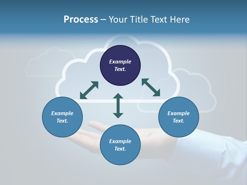 Man Technology Notebook PowerPoint Template