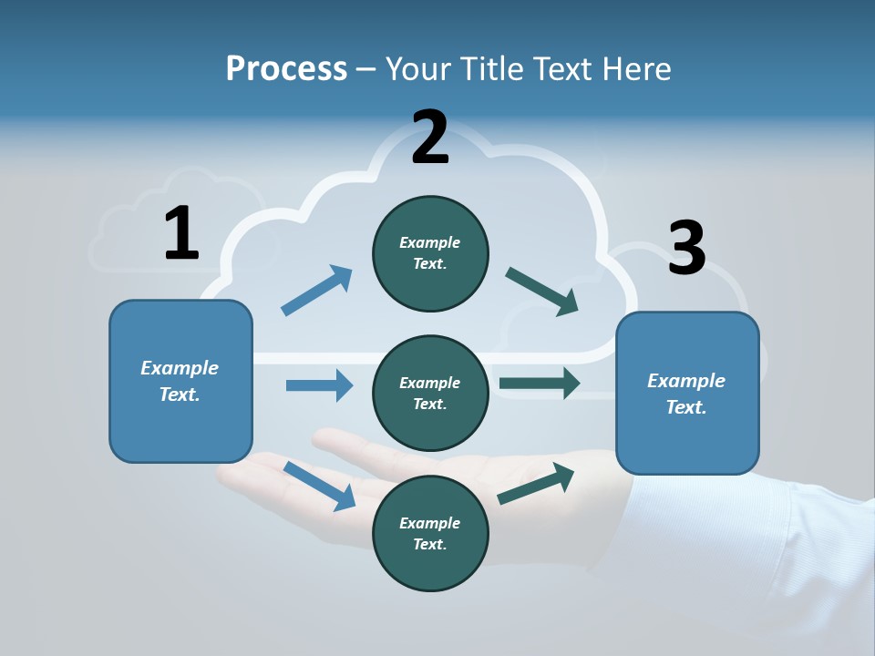 Man Technology Notebook PowerPoint Template