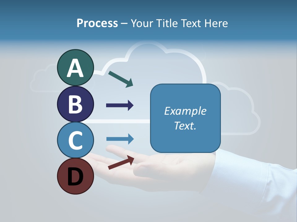 Man Technology Notebook PowerPoint Template