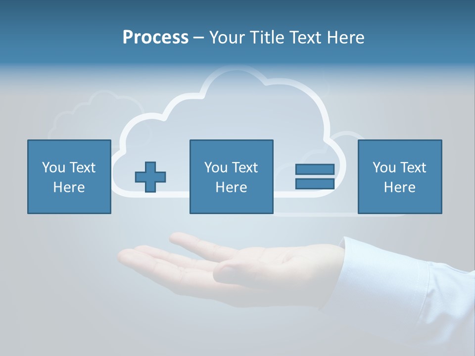 Man Technology Notebook PowerPoint Template