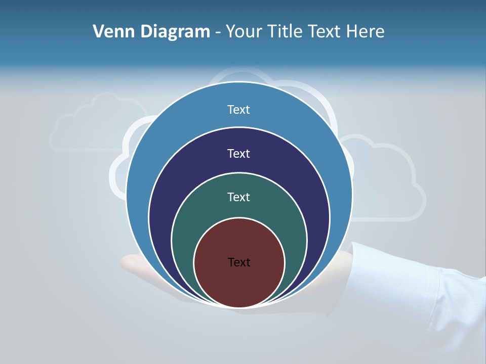 Man Technology Notebook PowerPoint Template