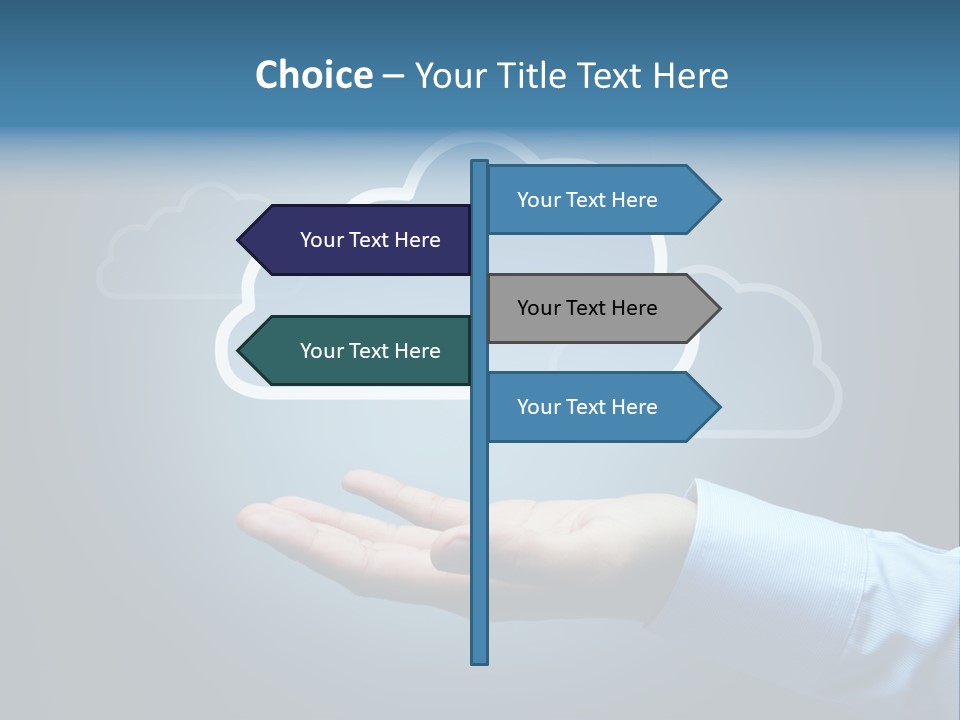 Man Technology Notebook PowerPoint Template