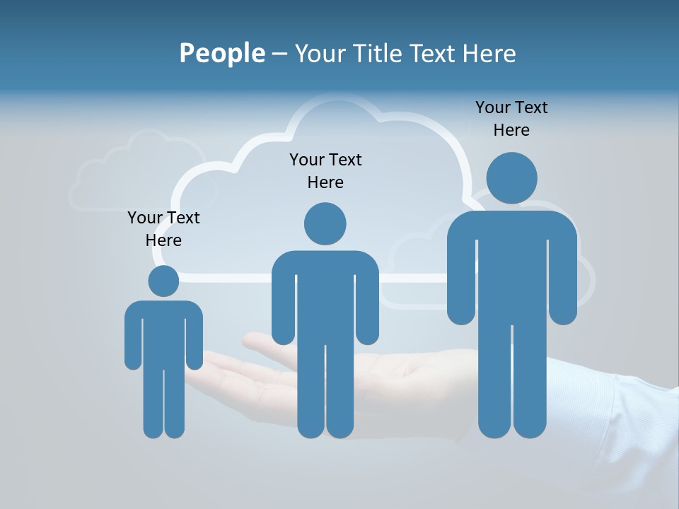 Man Technology Notebook PowerPoint Template