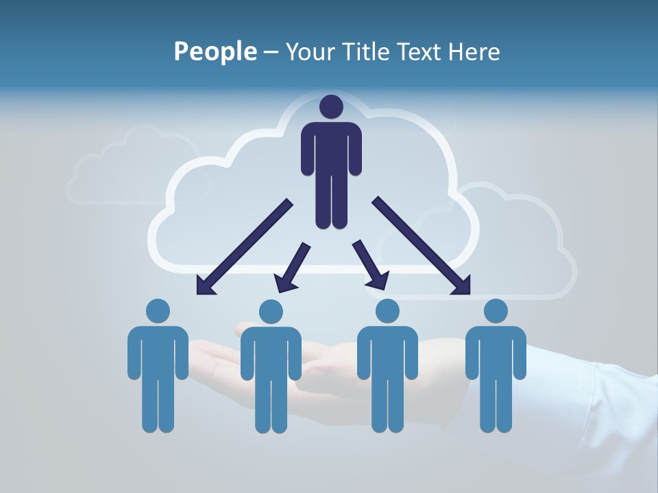 Man Technology Notebook PowerPoint Template