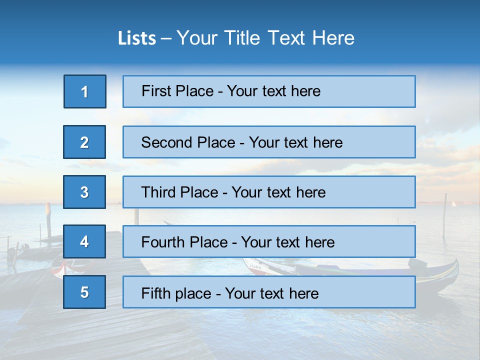 Traditional Sea Mast PowerPoint Template