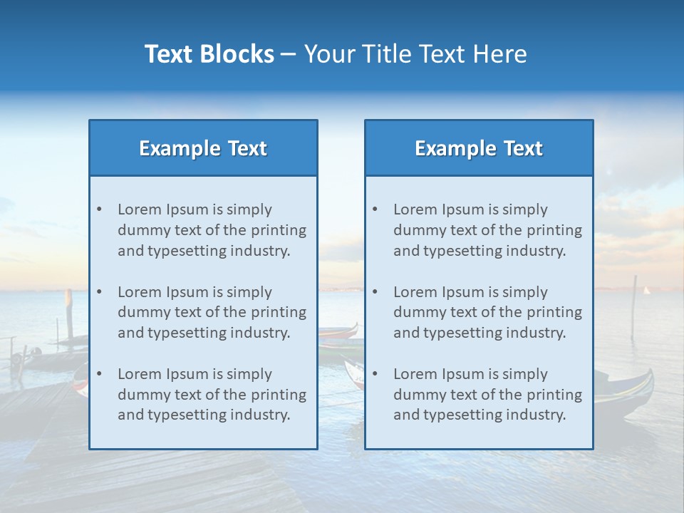 Traditional Sea Mast PowerPoint Template