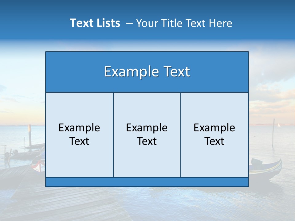 Traditional Sea Mast PowerPoint Template