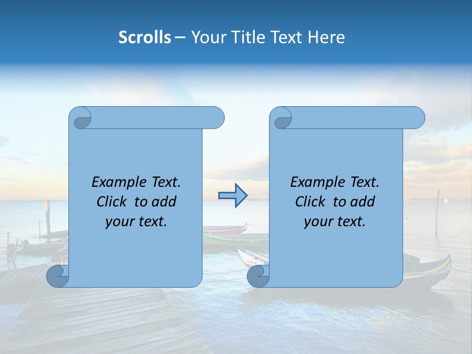 Traditional Sea Mast PowerPoint Template