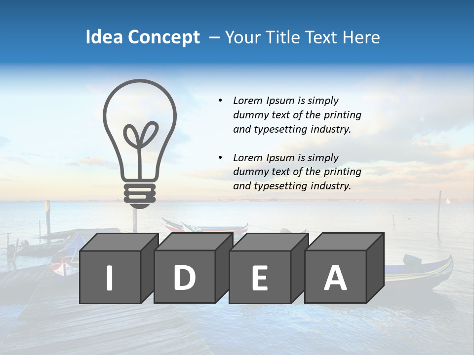 Traditional Sea Mast PowerPoint Template