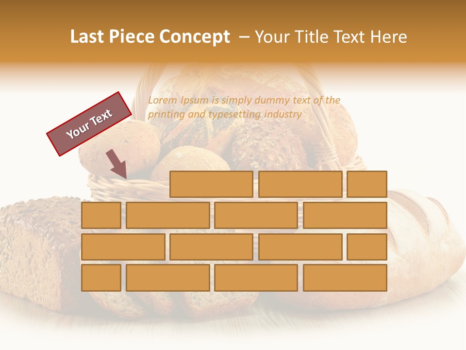 Wicker Tradition Meal PowerPoint Template