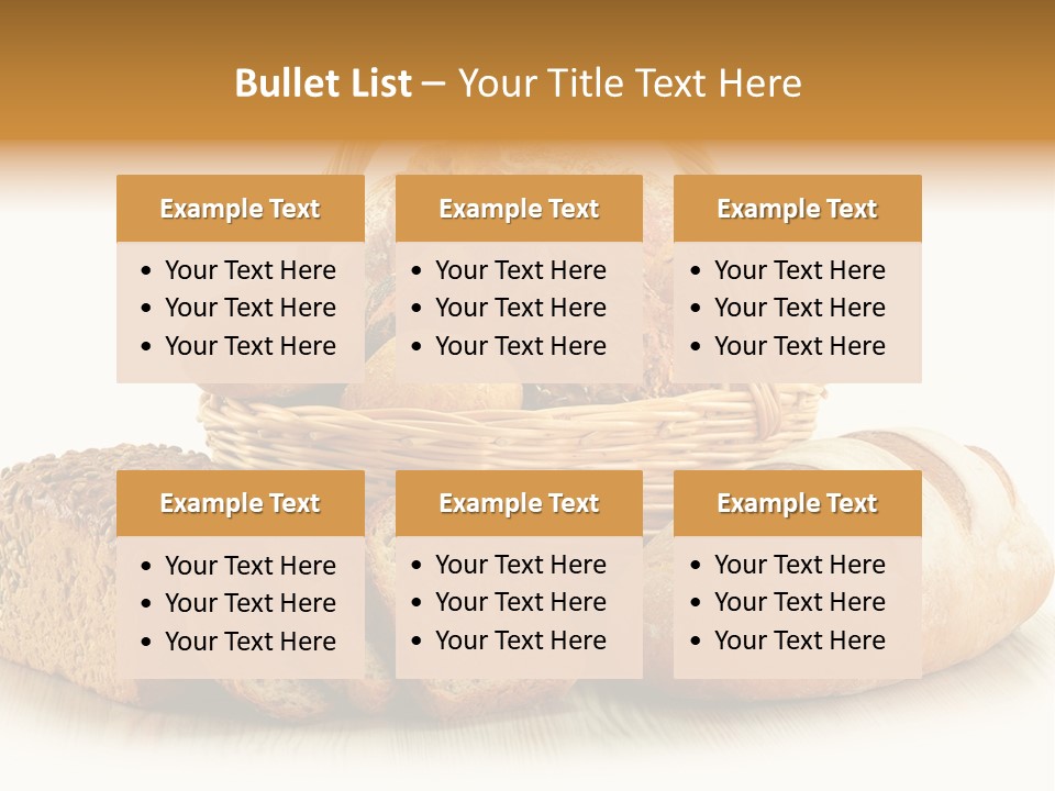 Wicker Tradition Meal PowerPoint Template