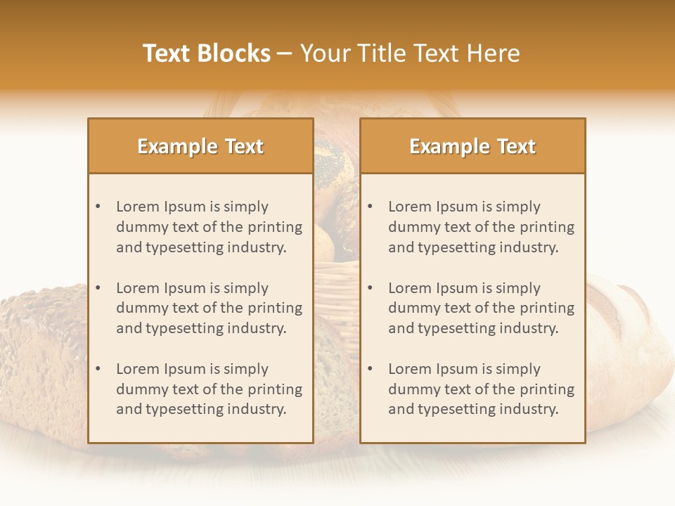 Wicker Tradition Meal PowerPoint Template