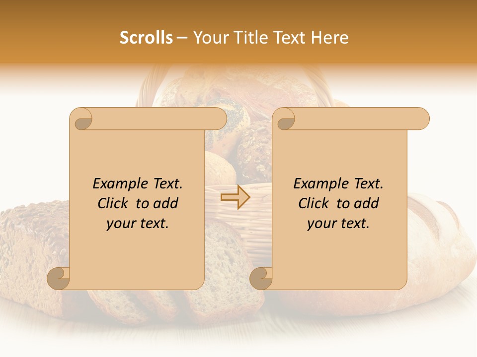 Wicker Tradition Meal PowerPoint Template