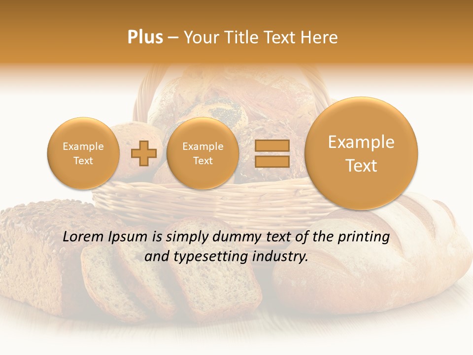 Wicker Tradition Meal PowerPoint Template