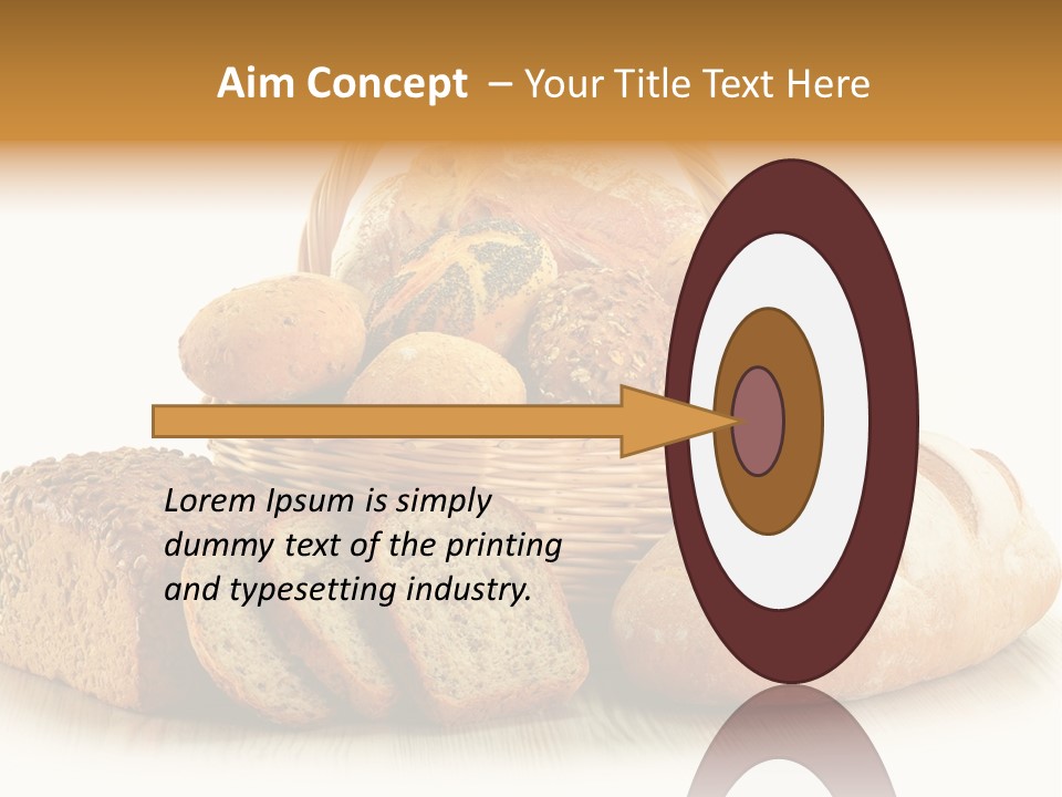 Wicker Tradition Meal PowerPoint Template