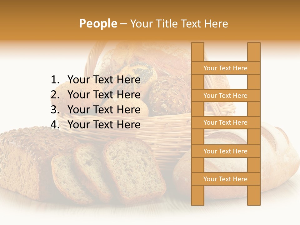 Wicker Tradition Meal PowerPoint Template