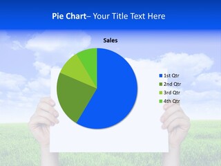 Grass Background Agriculture PowerPoint Template