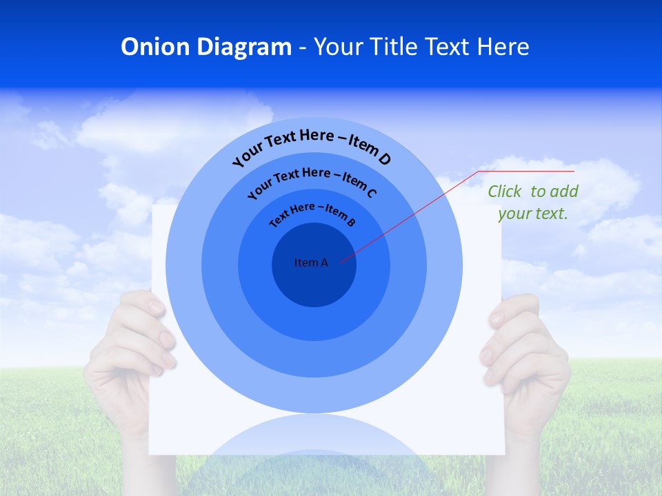 Grass Background Agriculture PowerPoint Template
