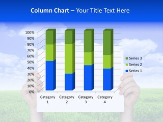 Grass Background Agriculture PowerPoint Template