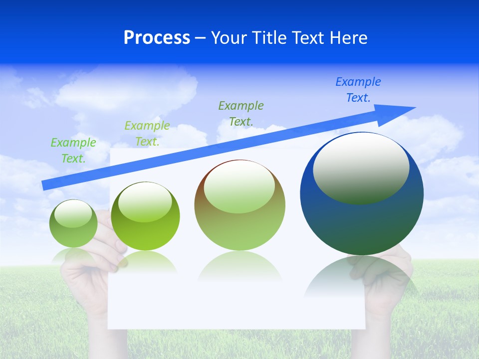 Grass Background Agriculture PowerPoint Template
