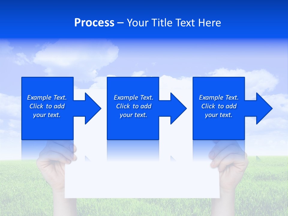 Grass Background Agriculture PowerPoint Template