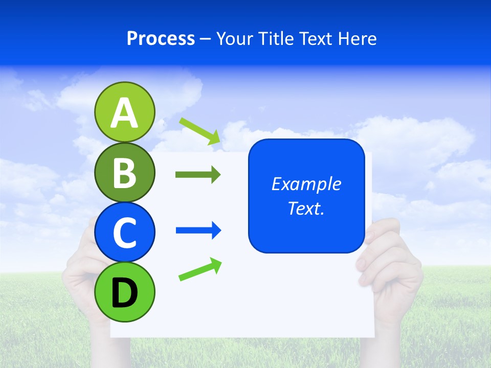 Grass Background Agriculture PowerPoint Template