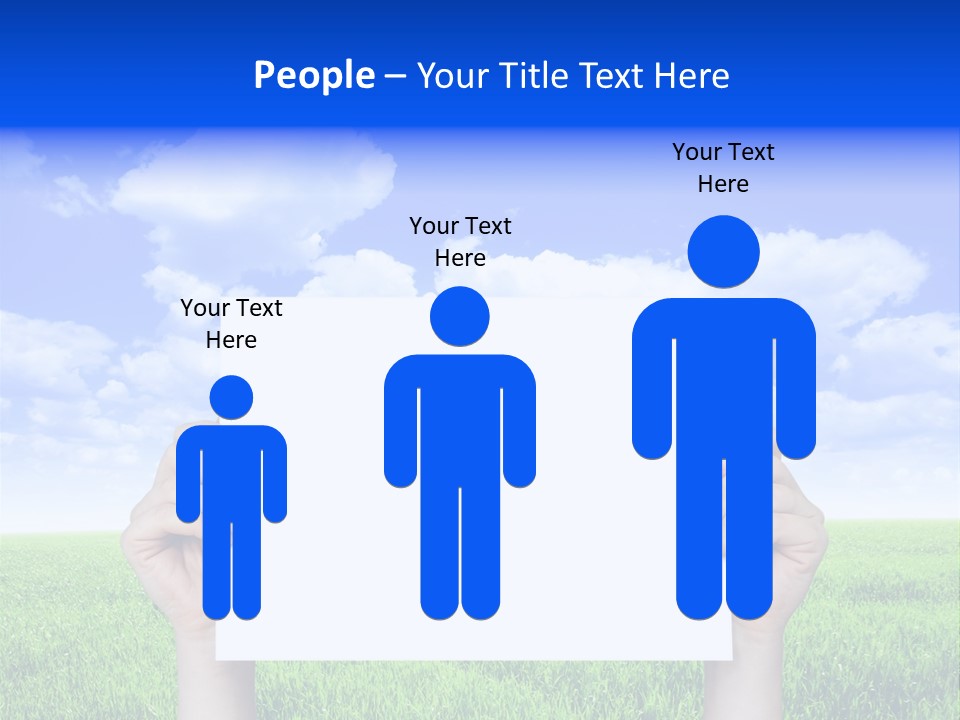 Grass Background Agriculture PowerPoint Template