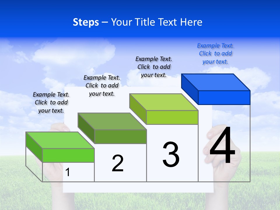 Grass Background Agriculture PowerPoint Template