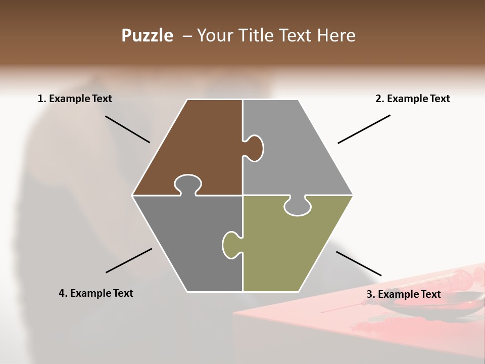 Urban Living Black PowerPoint Template