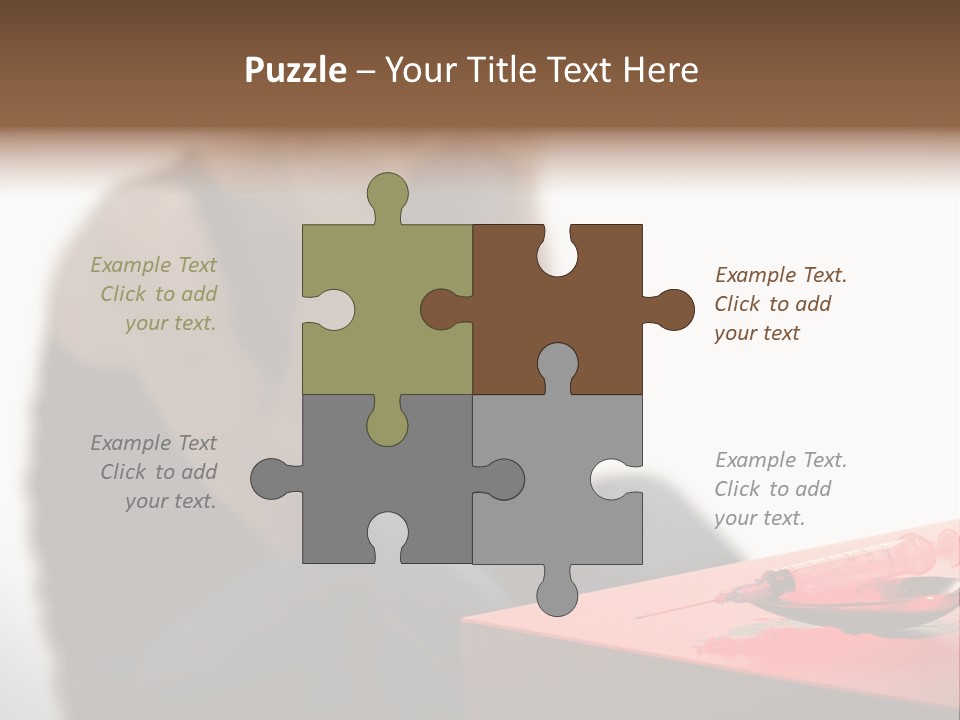 Urban Living Black PowerPoint Template