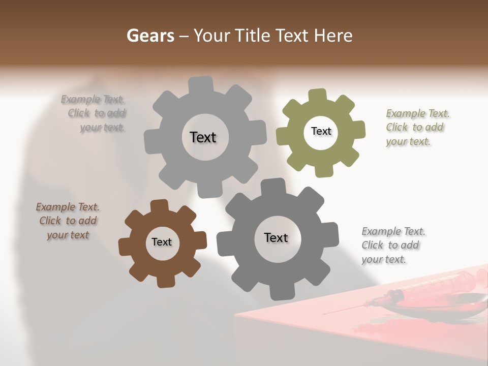 Urban Living Black PowerPoint Template