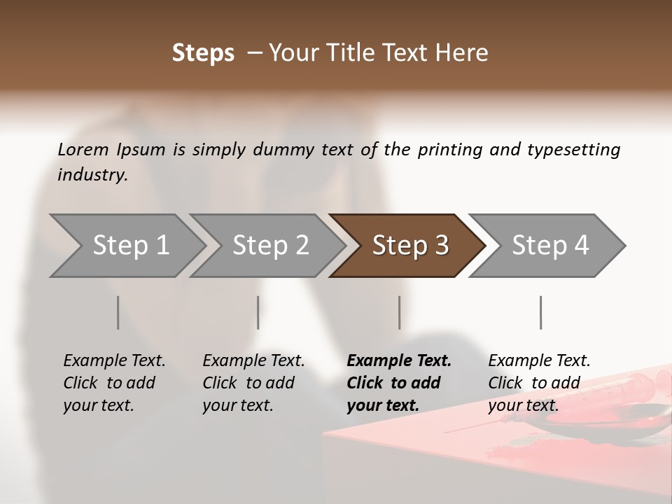 Urban Living Black PowerPoint Template