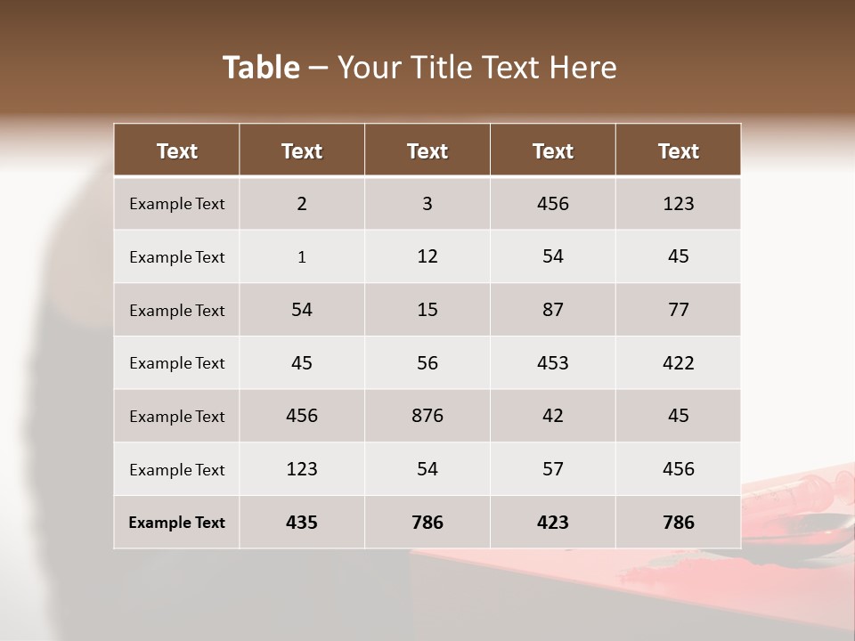 Urban Living Black PowerPoint Template