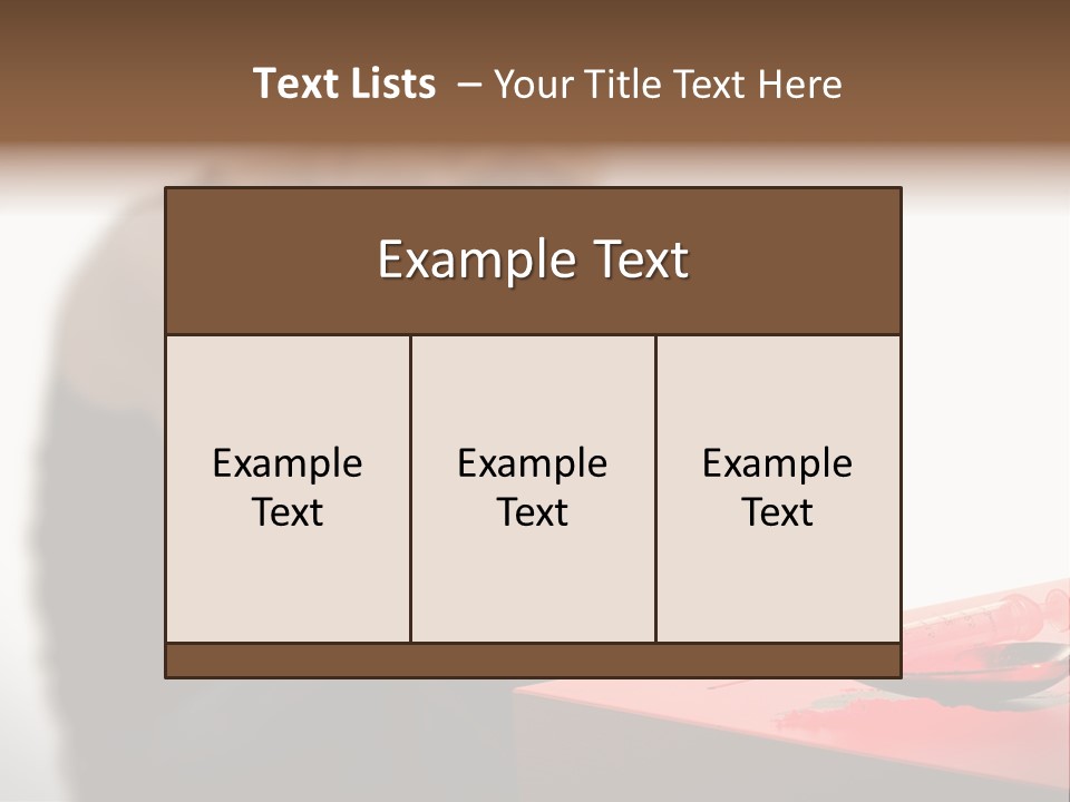 Urban Living Black PowerPoint Template