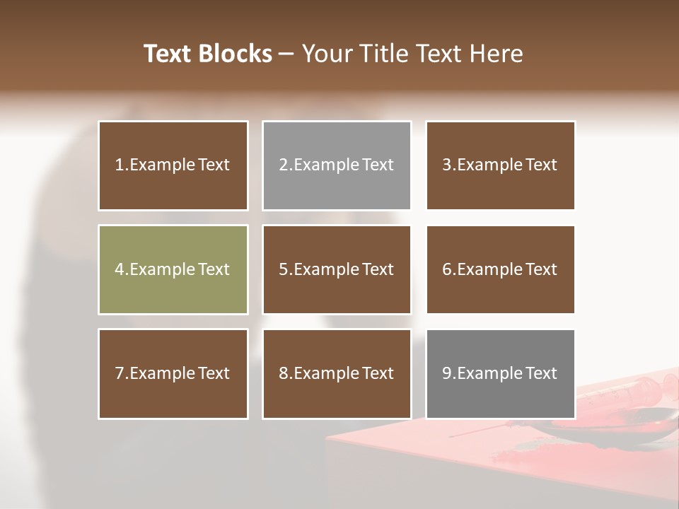 Urban Living Black PowerPoint Template