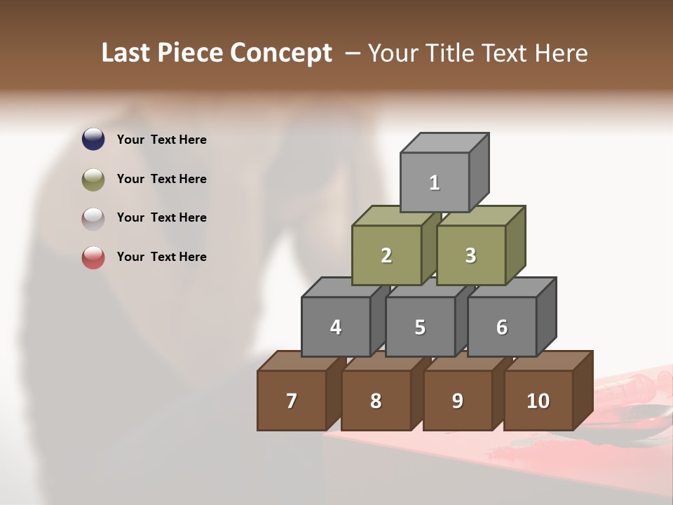 Urban Living Black PowerPoint Template