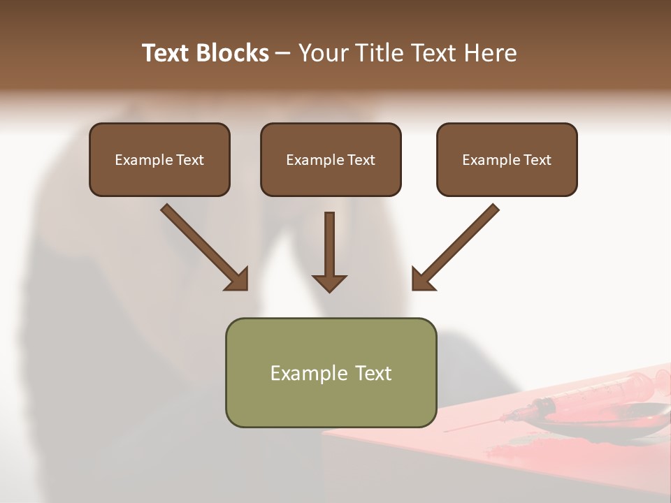 Urban Living Black PowerPoint Template