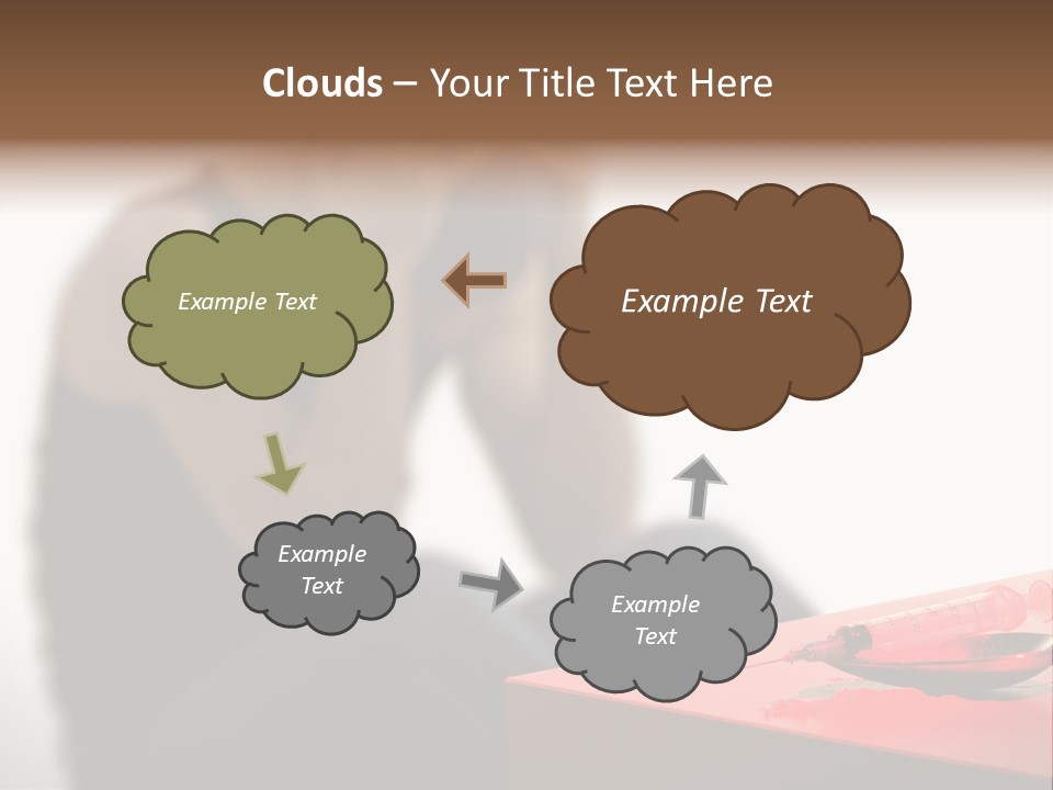 Urban Living Black PowerPoint Template