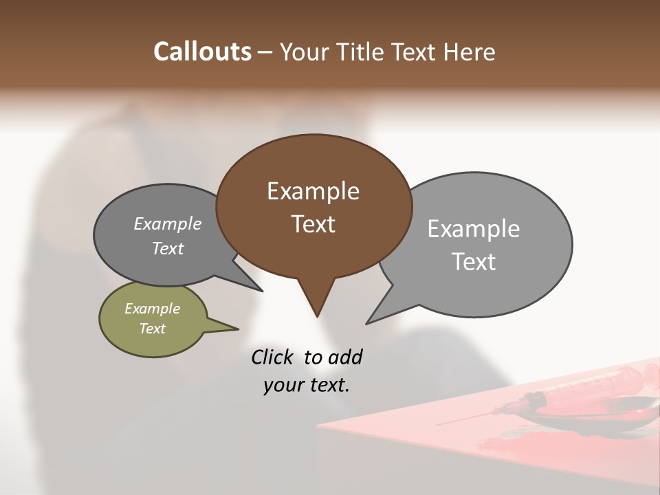 Urban Living Black PowerPoint Template