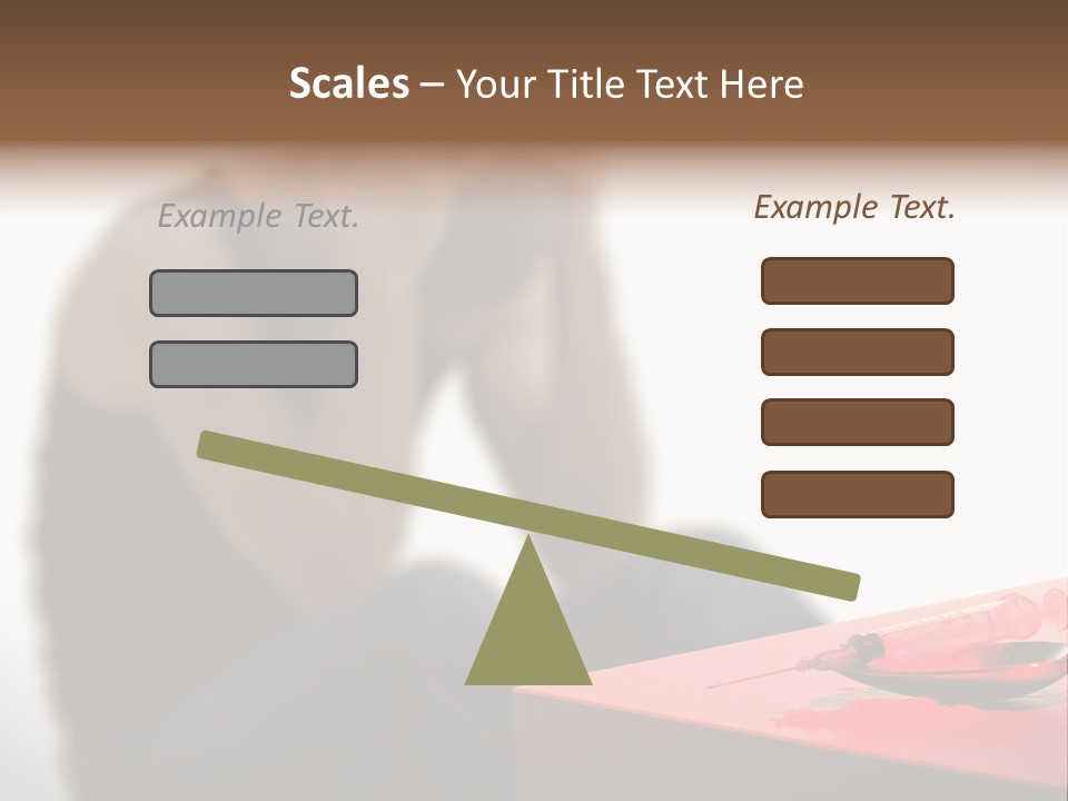 Urban Living Black PowerPoint Template