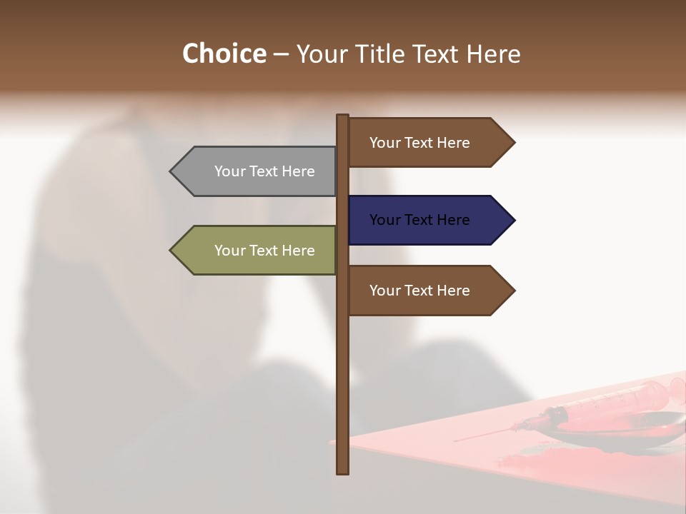 Urban Living Black PowerPoint Template