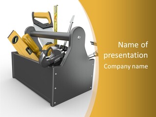 Instruments Metal Level PowerPoint Template