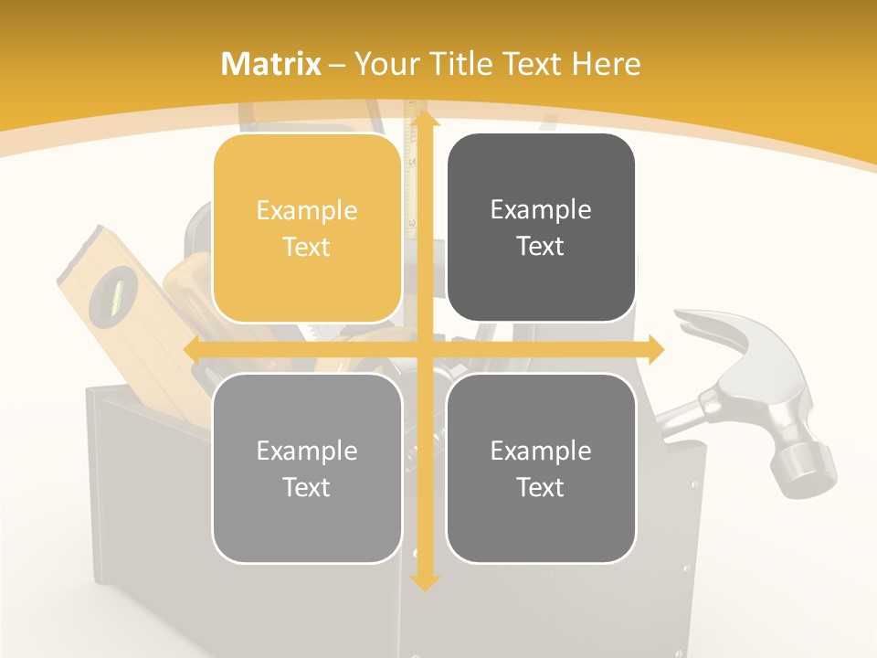 Instruments Metal Level PowerPoint Template
