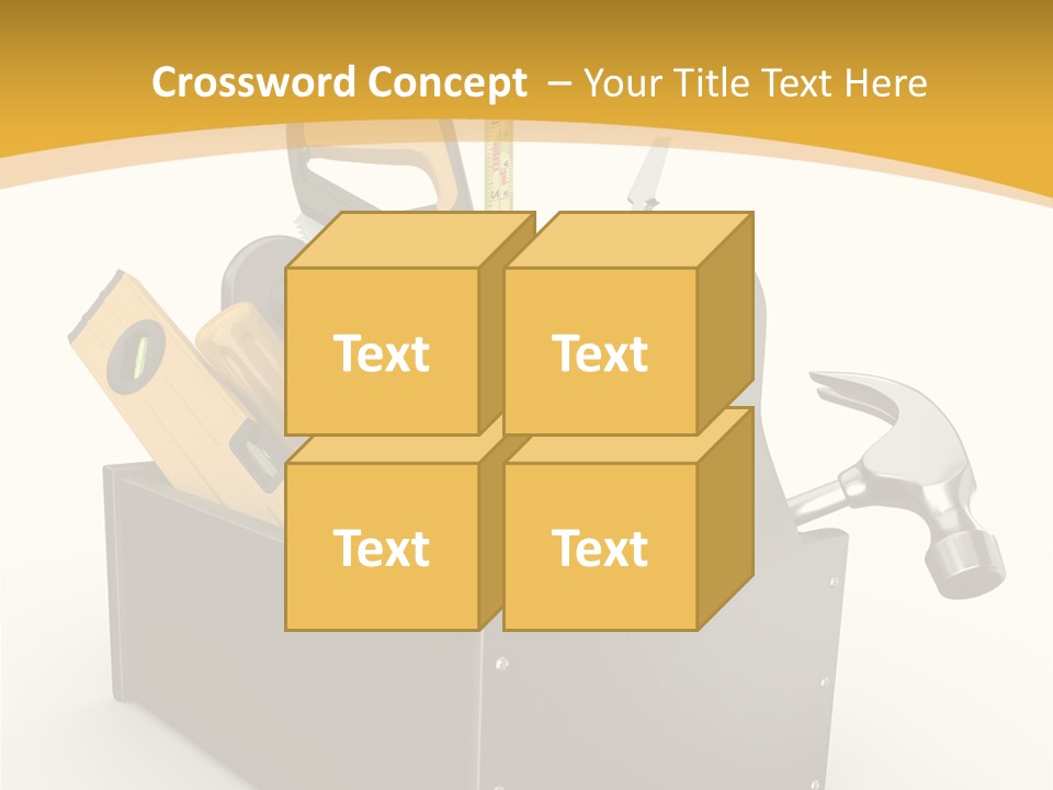 Instruments Metal Level PowerPoint Template
