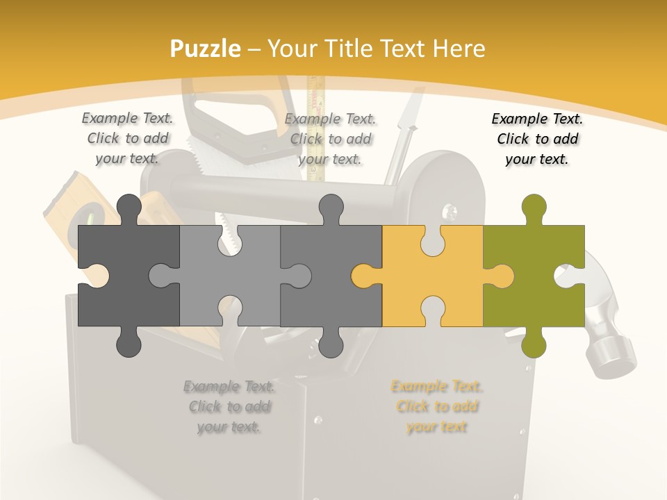 Instruments Metal Level PowerPoint Template
