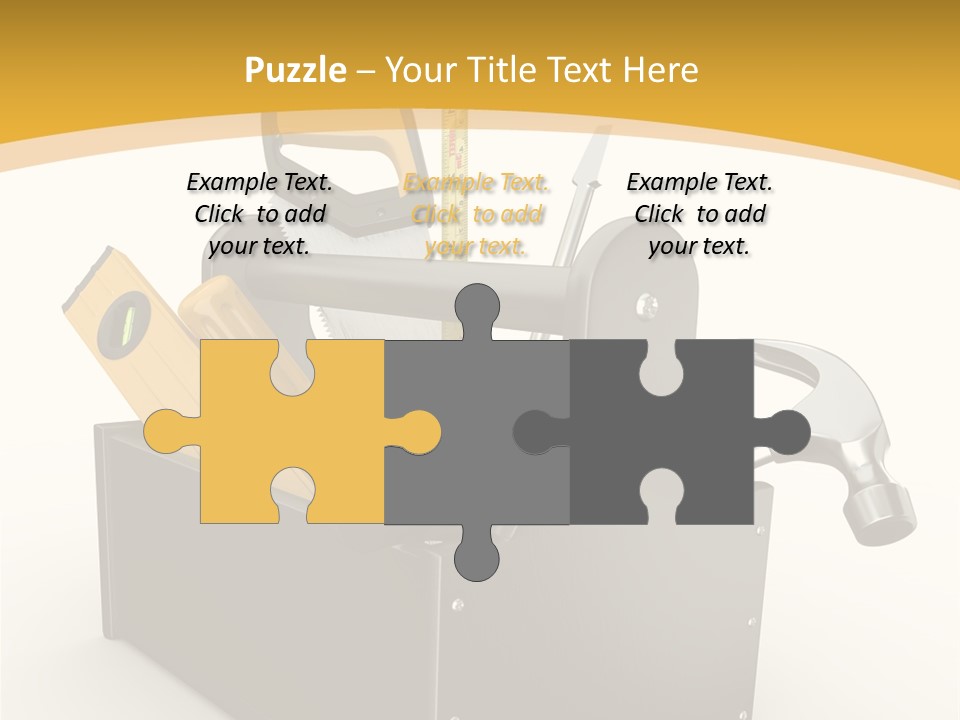 Instruments Metal Level PowerPoint Template