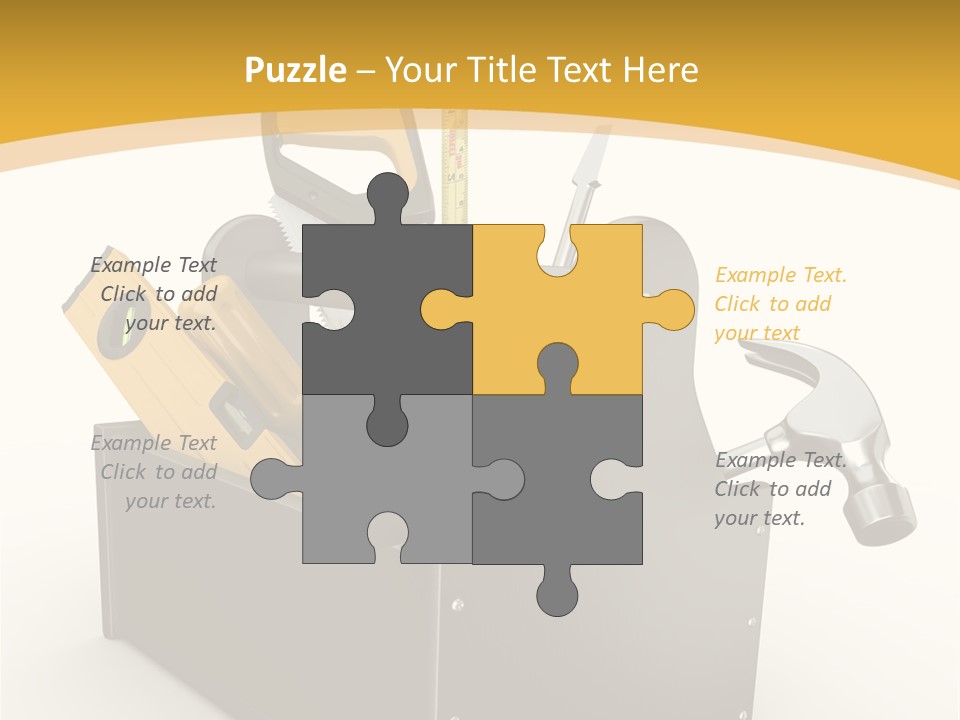 Instruments Metal Level PowerPoint Template