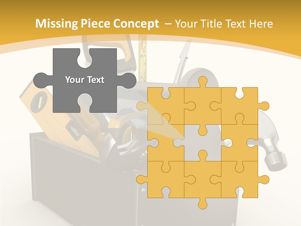 Instruments Metal Level PowerPoint Template