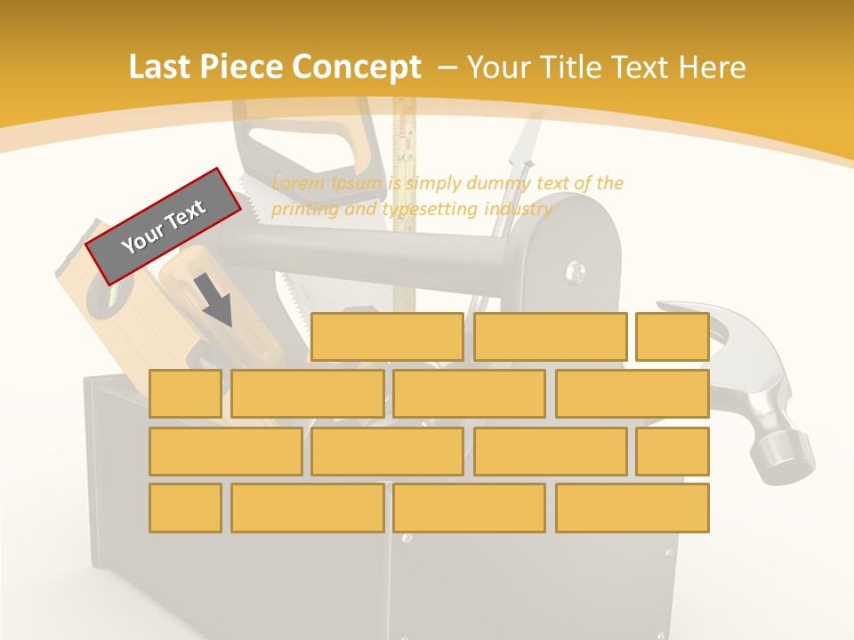 Instruments Metal Level PowerPoint Template