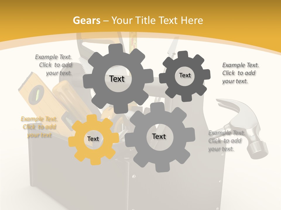 Instruments Metal Level PowerPoint Template